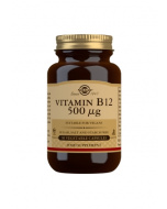 Solgar B12-vitamiini 500 µg, 50 kaps.