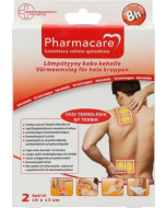 Pharmacare lämpötyyny 2kpl 10x13 cm
