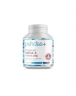 Puhdas+ Premium Omega-3 + Vahva DHA 50 kaps, FOS Sertifioitu