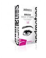 PT Andmetics Brow Wax Strips for women -kulmakarvojen muotoiluliuskat 4kpl