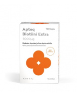 Apteq Biotiini Extra 5000 µg 180 kaps
