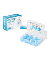 Haspro Moldable silikonikorvatulpat 6 paria