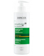 Vichy Dercos Shampoo Anti-dandruff hilsettä vastaan kuiville hiuksille 390ml
