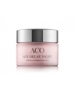 ACO Face Age Delay Night Cream Normal Skin hajustettu 50 ml