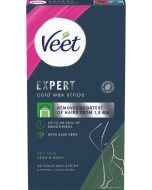 Veet Expert Kylmävahaliuskat Vartalo&jalat kuivalle iholle 20 kpl