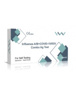 H&W Influenssa A/B+COVID-19/RSV Testi, 1 kpl