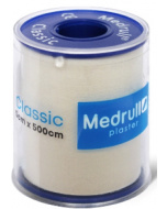 Medrull Classic kiinnelaastari valkoinen 5cmx500cm 1kpl