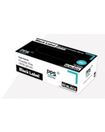 Lumomed Safe Care Nitriilikäsine puuteriton musta koko L elintarvikehyväksytty 100 kpl