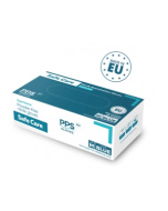 Lumomed Safe Care Nitriilikäsine puuteriton sininen koko L elintarvikehyväksytty 100 kpl