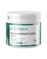 Puhdas+ Kalsiumsitraatti 600 mg 240 g