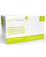 Quicktest X6 Täyttöpakkaus- Verensokeriliuskat - 50 kpl