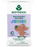 Bioteekki Maitohappobakteeri Junior 60 tabl.
