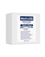Medrull Gauze swabs sideharsotaitos 8krs 10cm x 10cm 100kpl