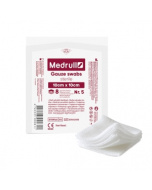 Medrull Gauze swabs sideharsotaitos 8krs 10cm x 10cm 5kpl