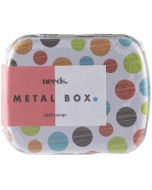 Needs Metallinen Pilleripurkki 1kpl satunnainen väri