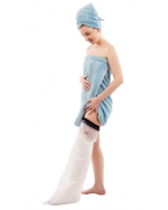 Limbo M100 Suihkusuoja 1/1 reisipituus jalkaan 1kpl