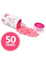 Haspro Universal korvatulpat pinkki 50 paria