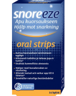 Snoreeze Oral Strips kuorsaukseen, 14 kpl