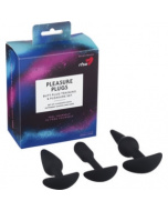 RFSU Pleasure Plugs silikoniset anaalitapit 3 kpl