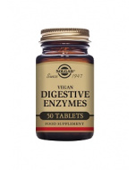 Solgar® Vegan Digestive Enzymes vegaaninen ruuansulatusentsyymi, 50 tabl
