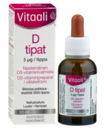 Vitaali D tipat 30 ml