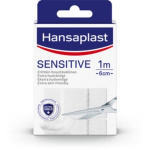 Hansaplast Sensitive 1 m x 6 cm leikattava