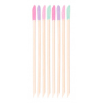 Brushworks Cuticle Crystal Sticks kaksipäinen kynsinauhantyöntäjä 8 kpl