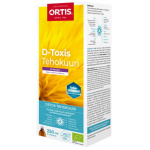 Ortis D-Toxis Detox Tehokuuri Vadelma Luomu 250 ml