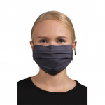 PT Kasvomaski mikrokuidusta, harmaa, 2kpl