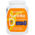 Terveyskaistan Aurinko D 50 µg, 300 kaps