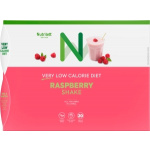 Nutrilett 20x35g VLCD Raspberry Shake painonhallintaan tarkoitettu ruokavalionkorvike