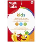 Multi-tabs Kids Tutti Frutti Monivitamiini 90 purutablettia