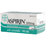 ASPIRIN 500 mg 100 fol tabl
