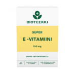 Bioteekin Super E-vitamiini, 60 kaps.