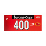 BURANA-CAPS 400 mg 10 fol kaps, pehmeä