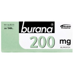 BURANA 200 mg 20 fol tabl, kalvopääll