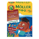 Möller Omega-3 Pikkukalat Colanmakuinen 45 kpl