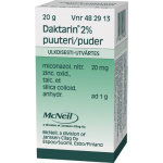 DAKTARIN 2 % 20 g puuteri