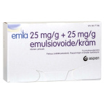 EMLA 25/25 mg/g 5 g emuls voide