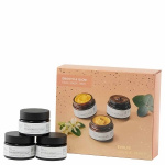 Evolve Organic Beauty Smooth & Glow Face Mask Trio lahjapakkaus