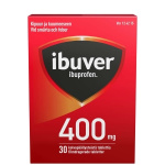 IBUVER 400 mg 30 fol tabl, kalvopääll