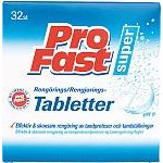 ProFast Puhdistustabletit, 32 kpl