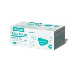 Medrull Face Mask kirurginen suu-nenäsuojus Type I vihreä 50kpl