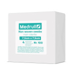 Medrull Non woven swabs kuitutaitos 4 krs 7,5cm x 7,5cm 50kpl
