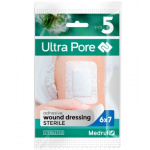 Medrull Ultra Pore kiinnittyvä sidos 6 x 7cm 5kpl