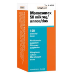 MOMESONEX 50 mikrog/annos 140 annosta nenäsumute, susp sumutepumppu