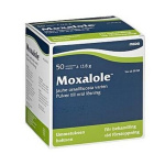 MOXALOLE 0,105 g/ml 2x50 kpl jauhe oraaliliuosta varten