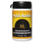 Musta Aurinko D3 30 µg 60 tabl