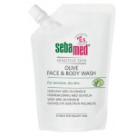 Sebamed Olive Face&Body Wash pesuneste täyttöpussi 400 ml