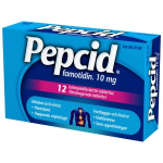 PEPCID 10 mg 12 fol tabl, kalvopääll